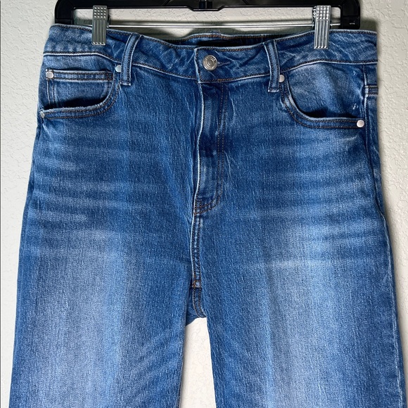 Quince Bella Stretch Relaxed Straight Jeans Size 31 Wide leg Organic Cotton - Picture 6 of 13